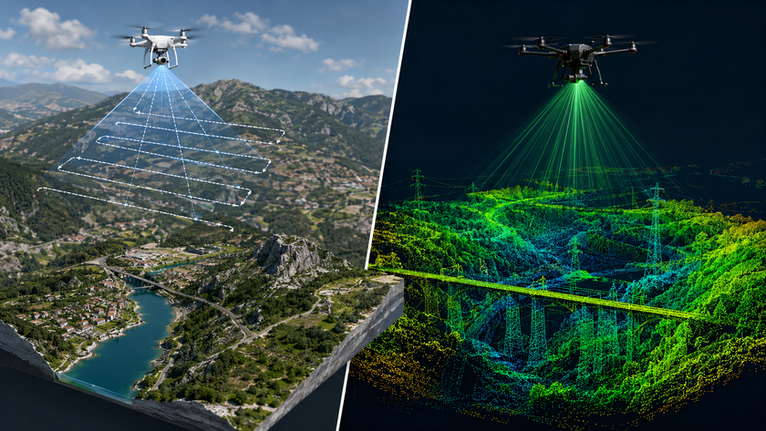 LiDAR vs fotogrametría con drones: diferencias, ventajas y cuál elegir
